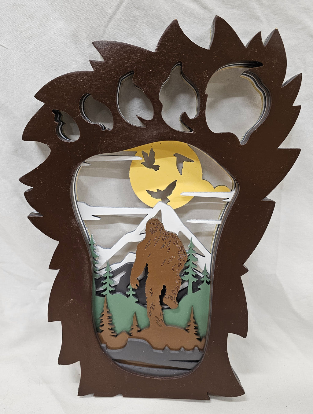 Multi-layered Bigfoot Foot