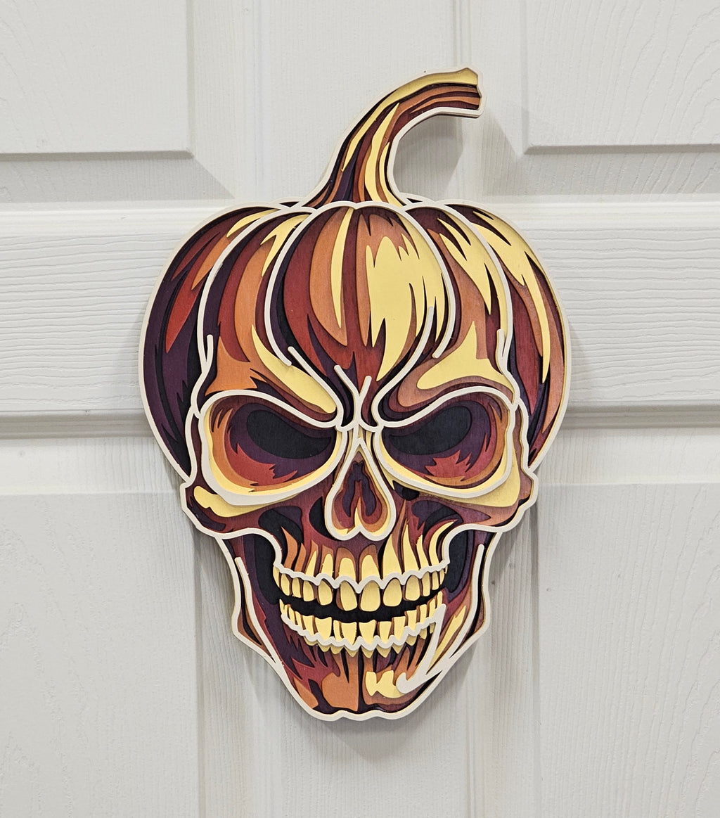 Pumpkin Skull