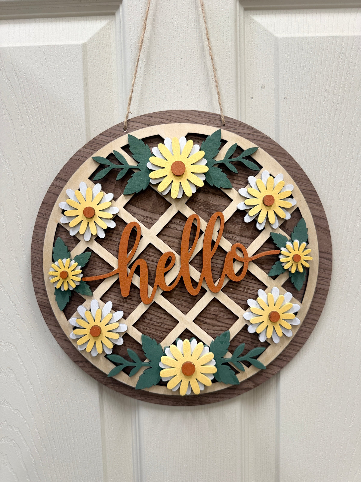 Customizable Daisy Sign