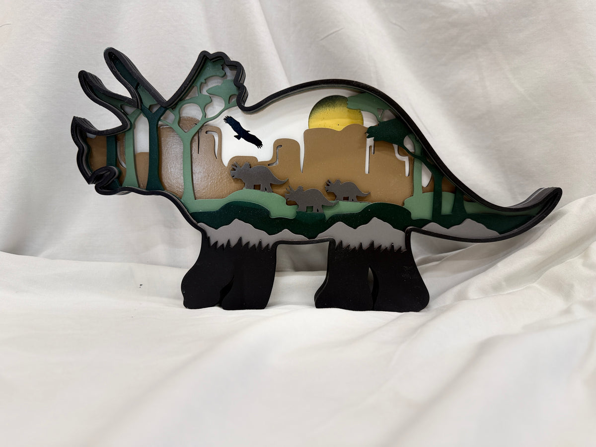 Multi-layered Triceratops