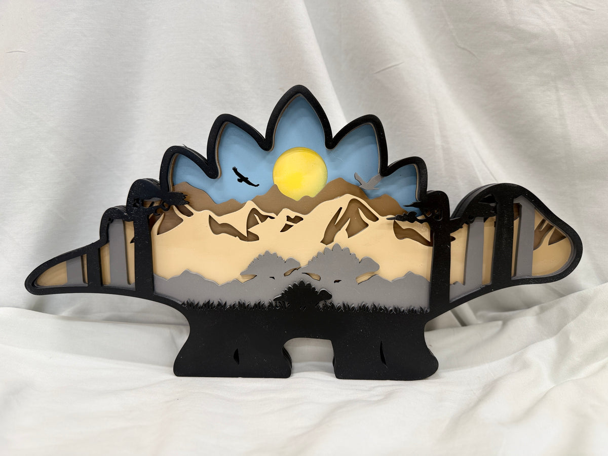 Multi-layered Stegosaurus