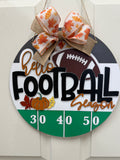Hello Football Season Door Hanger