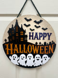 Haunted House Door Hanger