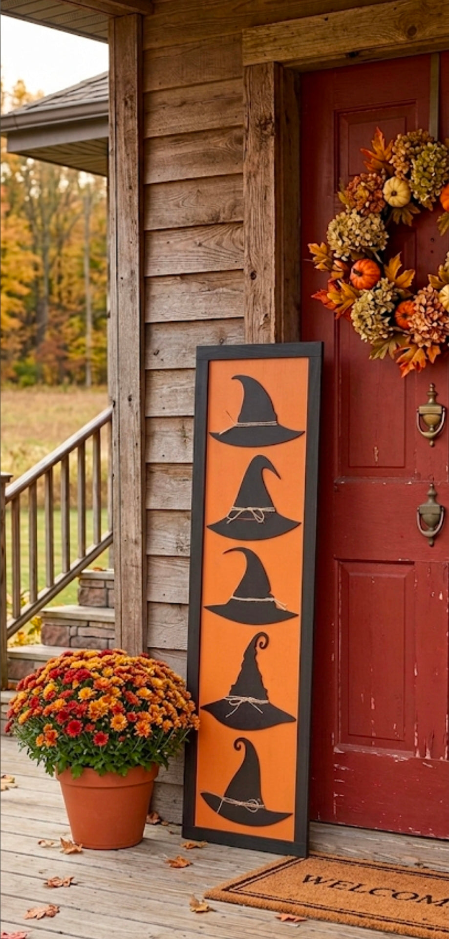 Witches Hat Porch Leaner