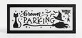 Broom Parking Layered Wall Sign